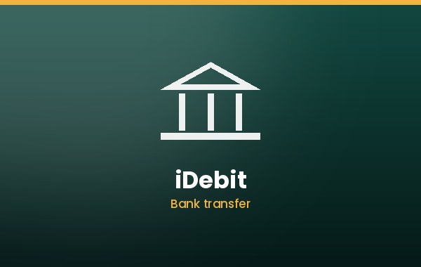 iDebit casino payments at Oxibet Casino Canada &mdash; bank transfer, minimum C$10 deposit