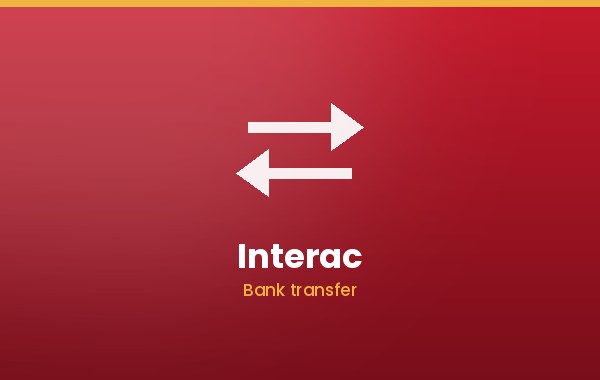 Interac e-Transfer casino payments at Oxibet Casino Canada &mdash; bank transfer, minimum C$10 deposit